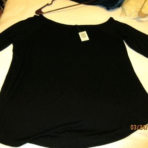 Torrid off the shoulder gauze tunic